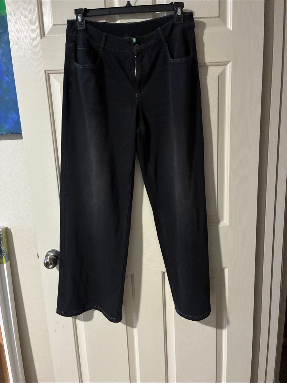 HALARA Black Wide-Leg Women’s Jeans